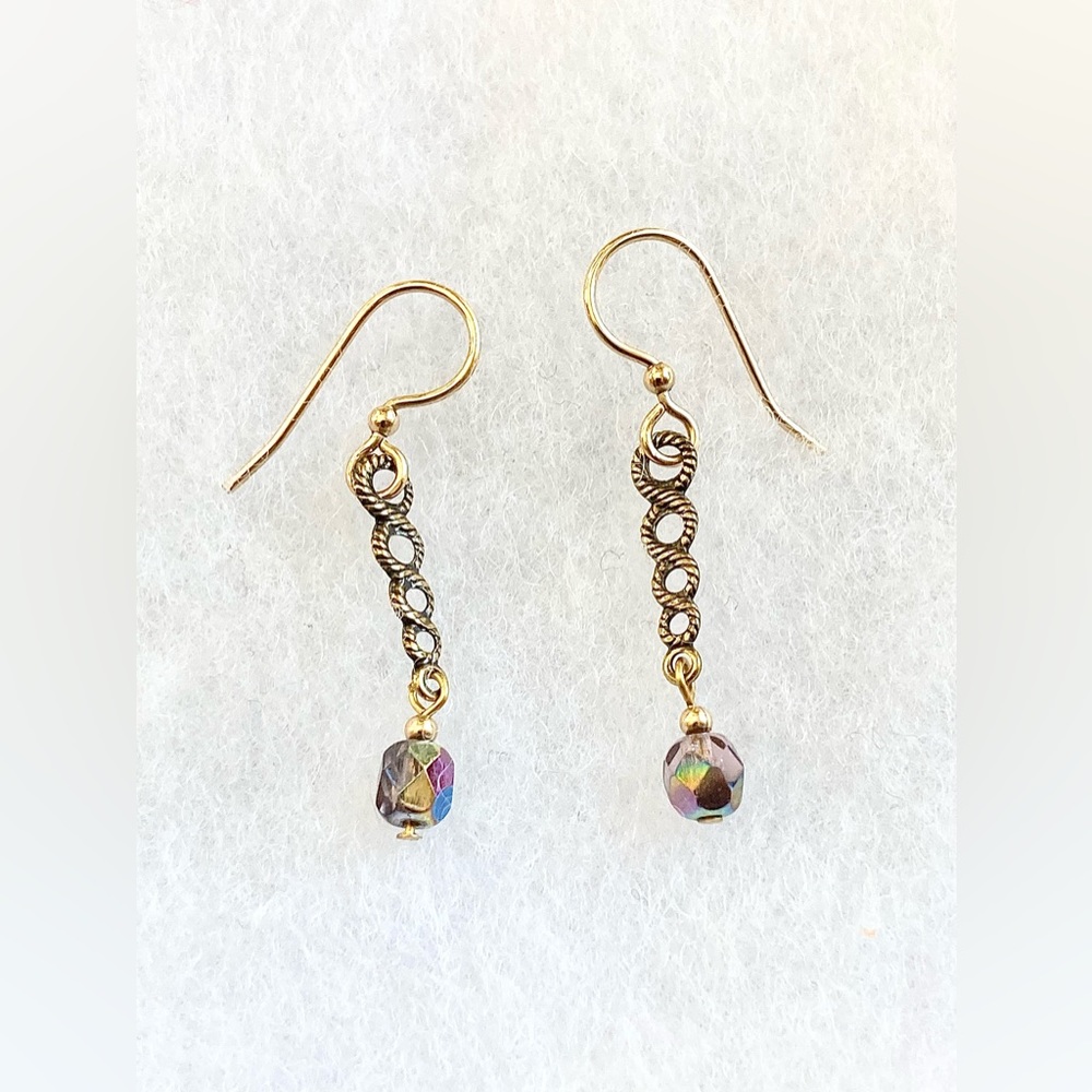 Jody Coyote Dangle Stone Earrings